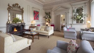 Boconnoc House smoking room drawing room interiors