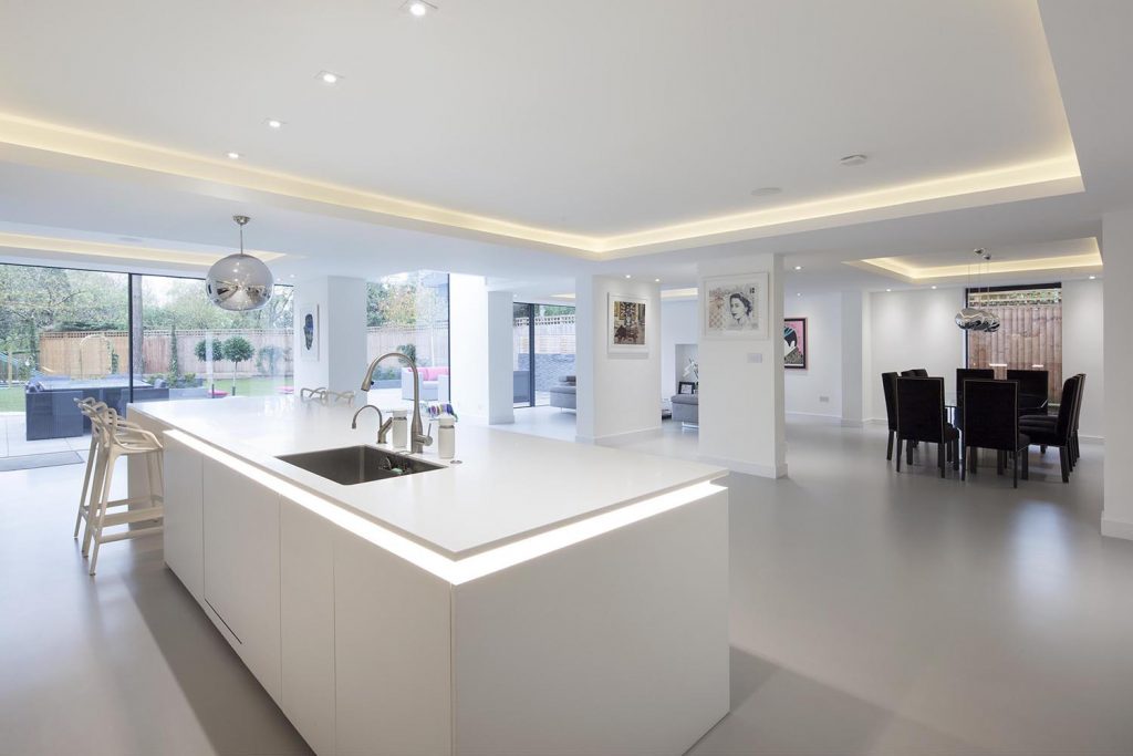 Abbey View house - interior design photographer