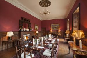 Boconnoc House smoking room drawing room interiors