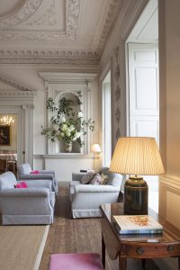 Boconnoc House smoking room drawing room interiors