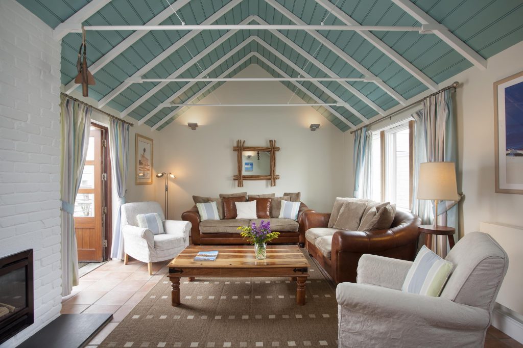 Interior shot of a holiday cottage