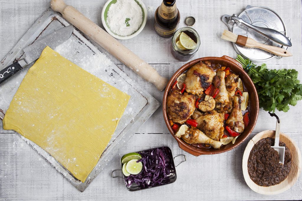 Food shoot at Princes House with James Strawbridge for The Bake Factory