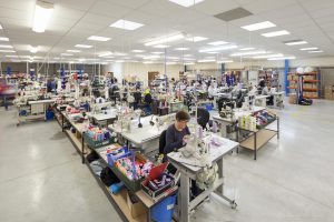 Shot of the factory space at DM Orthotics
