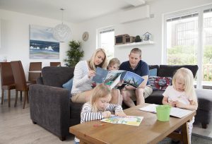 Family shoot at a hotel for Simon's Cornwall Hotel photography portfolio