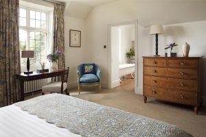 Interior design of hotel bedroom