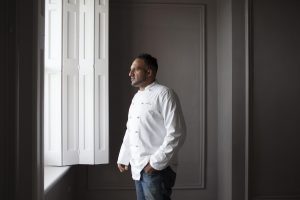 Portrait of top chef Michael Caines