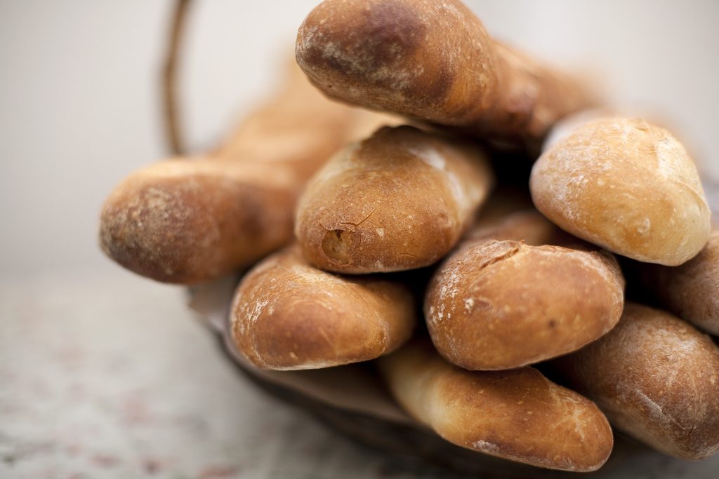 Fresh bread straight out of the oven