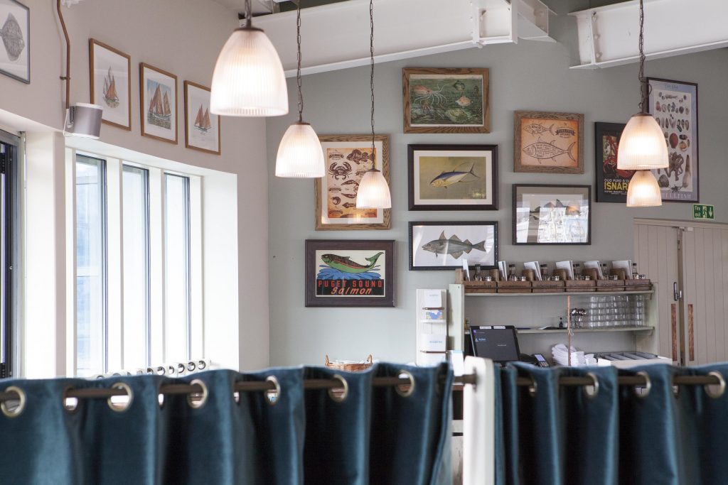 Interior shot of RockFish