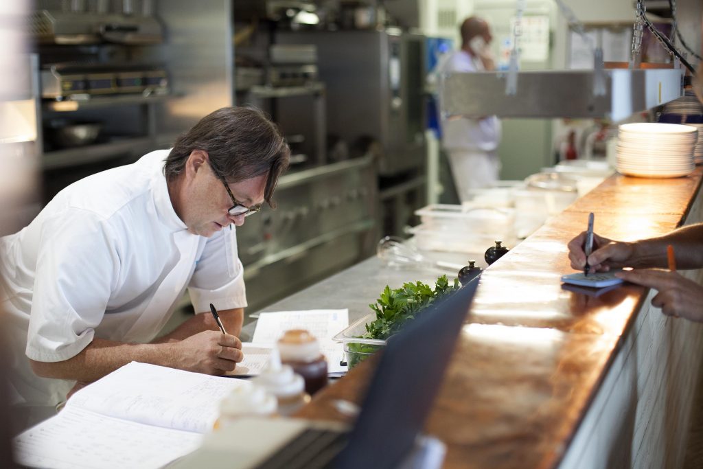 Food being prepped at RockFish