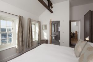 Shot of bedroom and en-suite