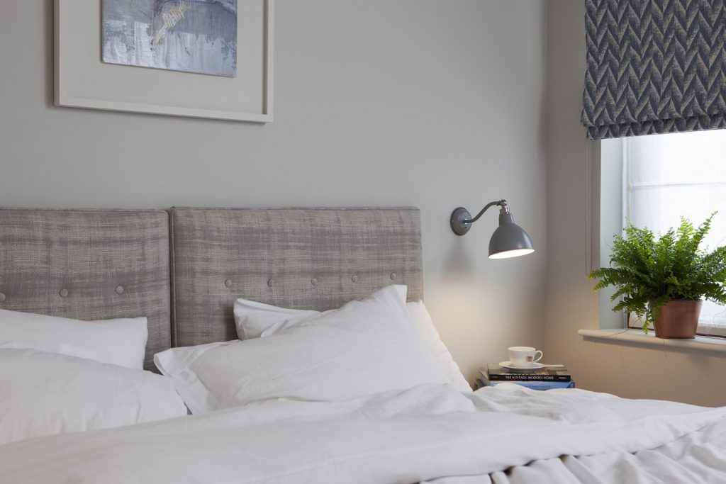 Architecture photographer Cornwall: Internal photographer of a bedroom in Cornwall