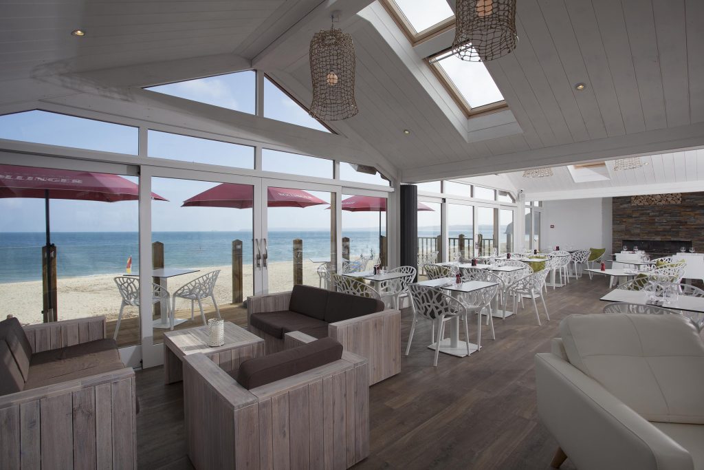 view of beach – Interiors photographer in Cornwall – Cornwall Architecture Photography