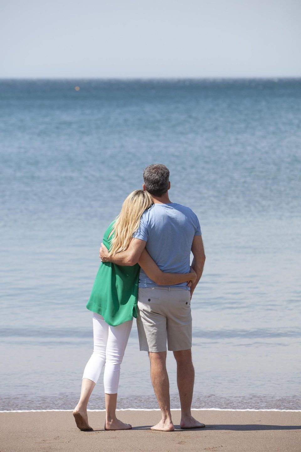 Family on the beach at Challaborough Holiday Park Devon Parkdean Resorts