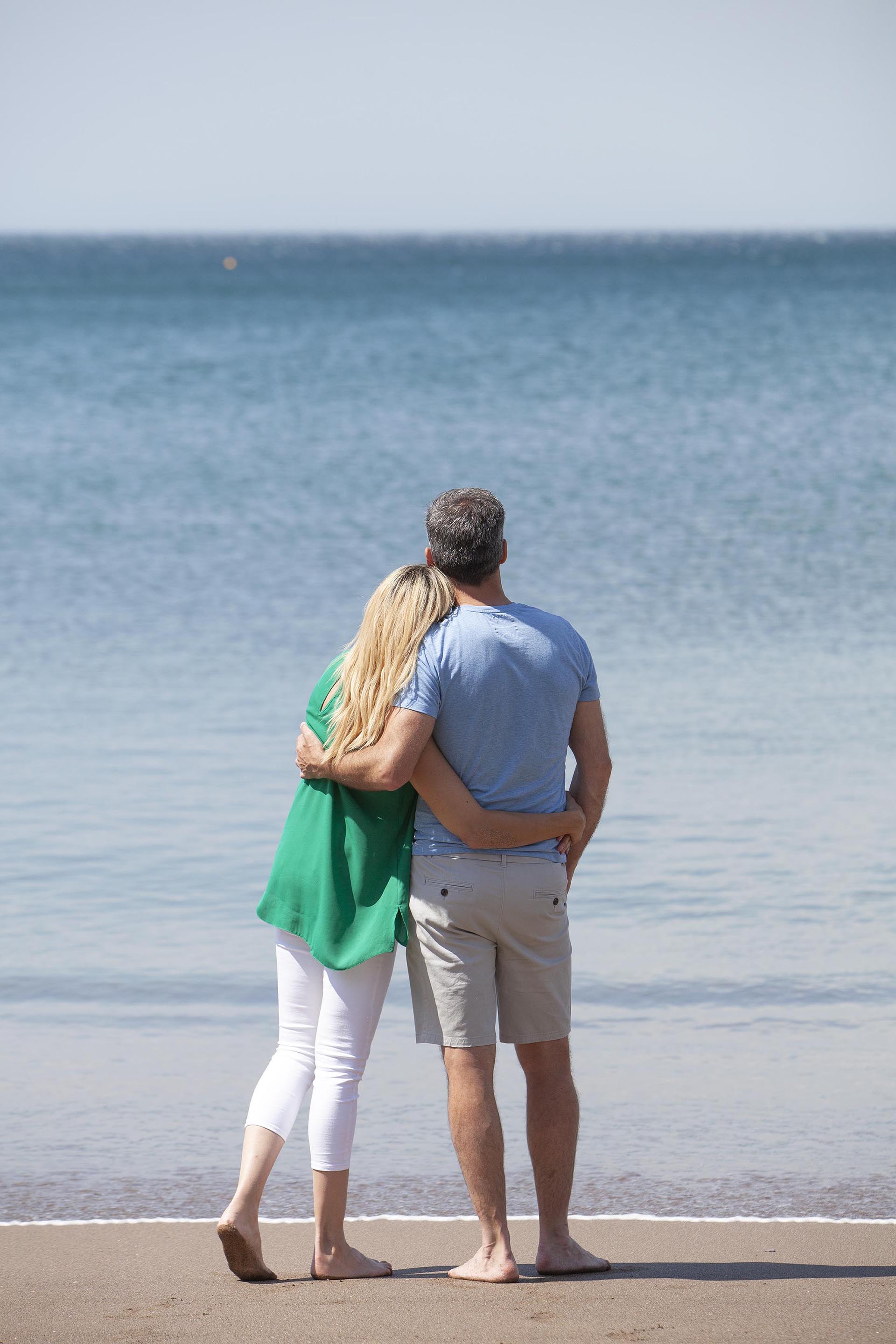 Family on the beach at Challaborough Holiday Park Devon Parkdean Resorts