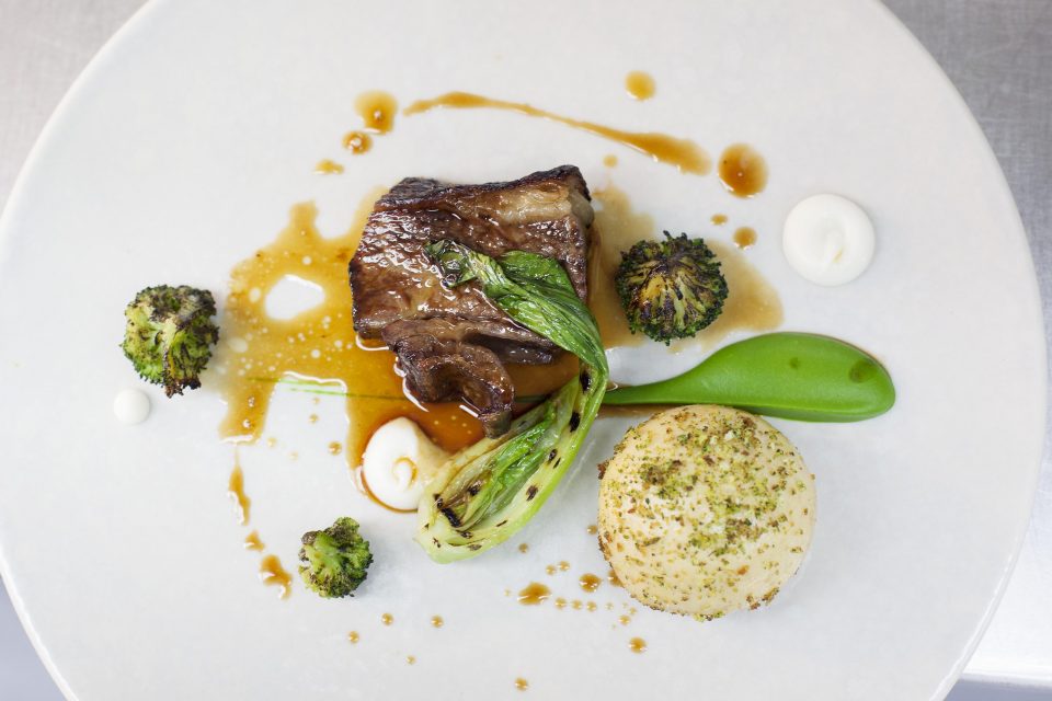 Roast dinner for restaurant