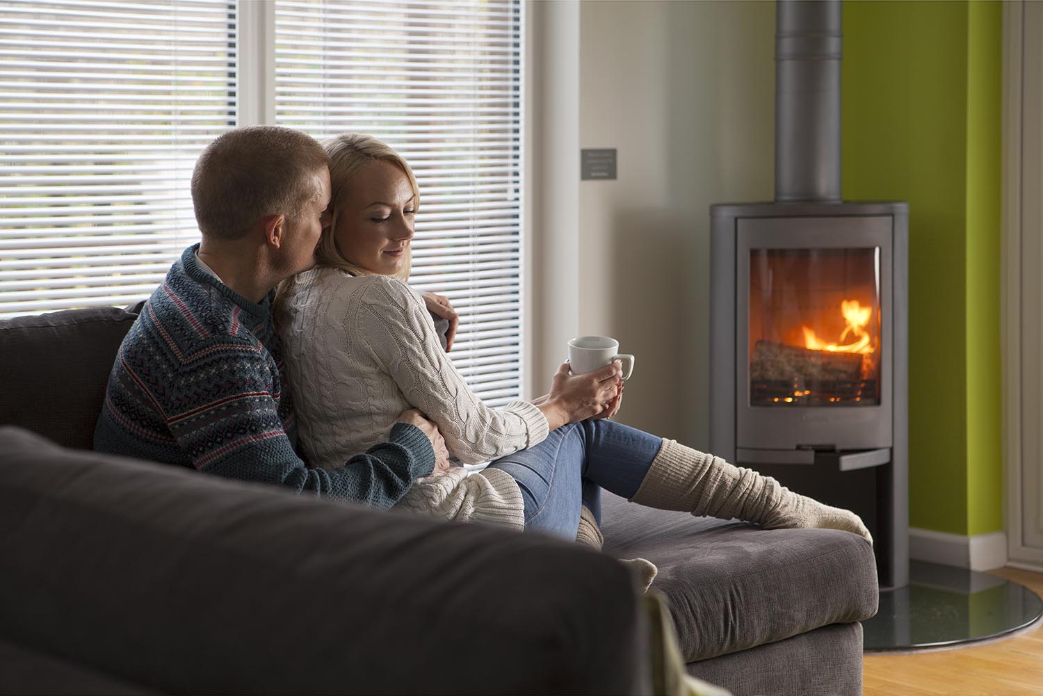 Couple spending quality time together on holiday