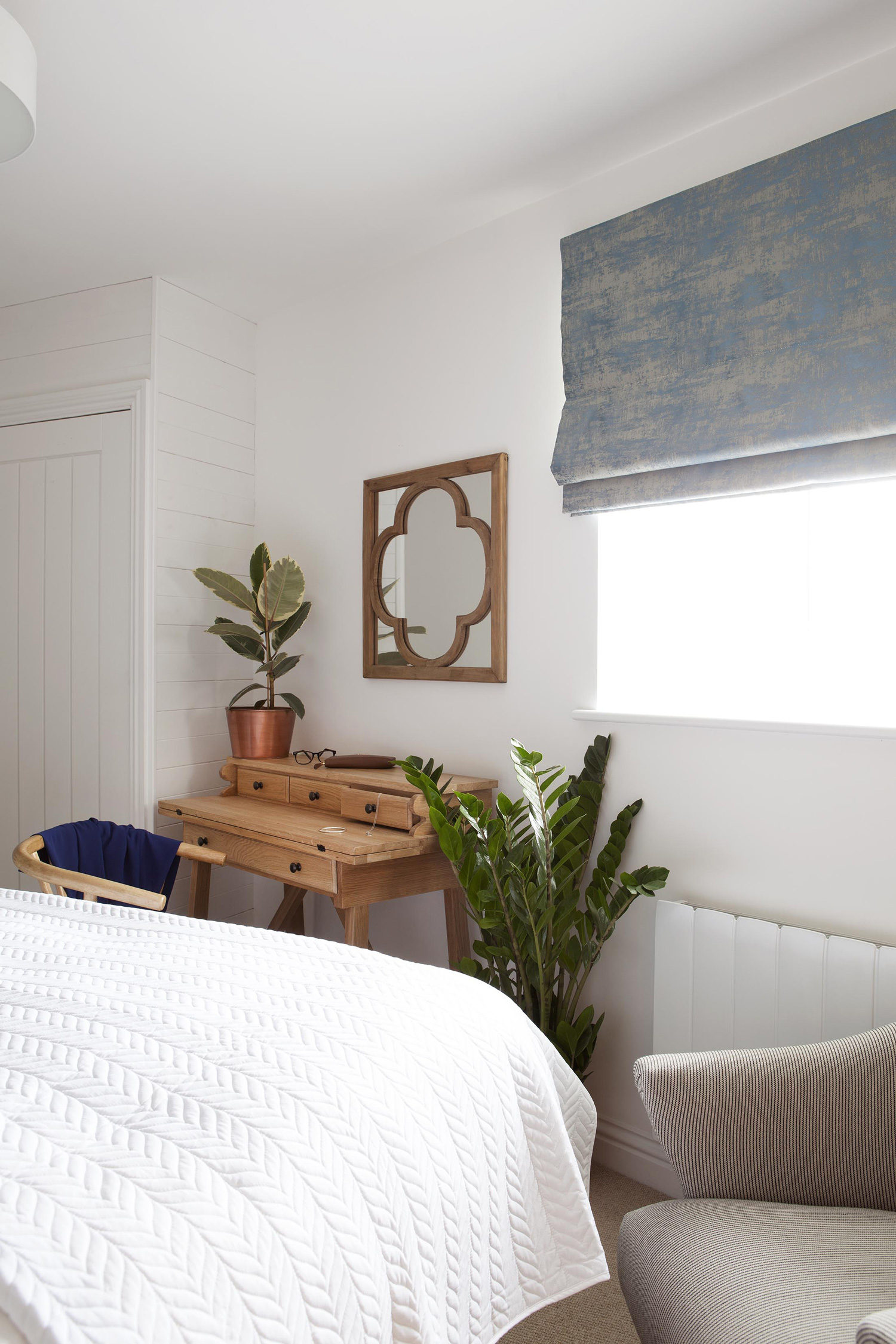 Interior shot of a holiday home bedroom
