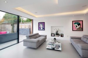 North London Living Area shot by Property Photographer Simon Burt Photography