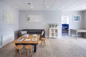 John Bray Cornish Holidays Rock office interiors and exteriors