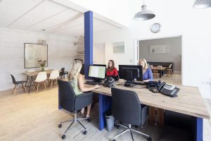 John Bray Cornish Holidays Rock office interiors and exteriors