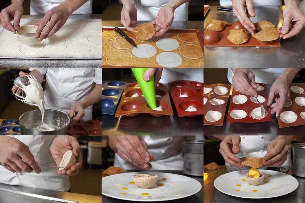 Chef James Wilkins at Wilks Restaurant Bristol Yuzu masterclass. Taken by Simon Burt; Food Photographer