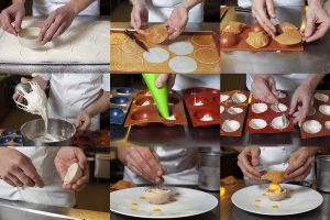 Chef James Wilkins at Wilks Restaurant Bristol Yuzu masterclass. Taken by Simon Burt; Food Photographer