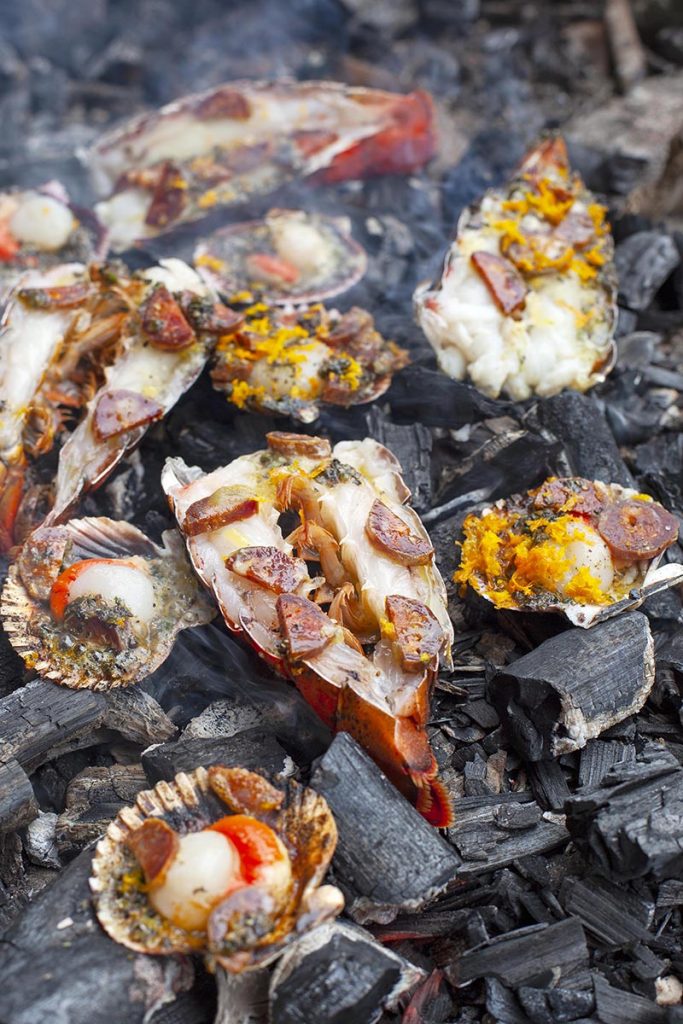 Smoked food cook photoshoot – Food and commercial photographer in Cornwall.