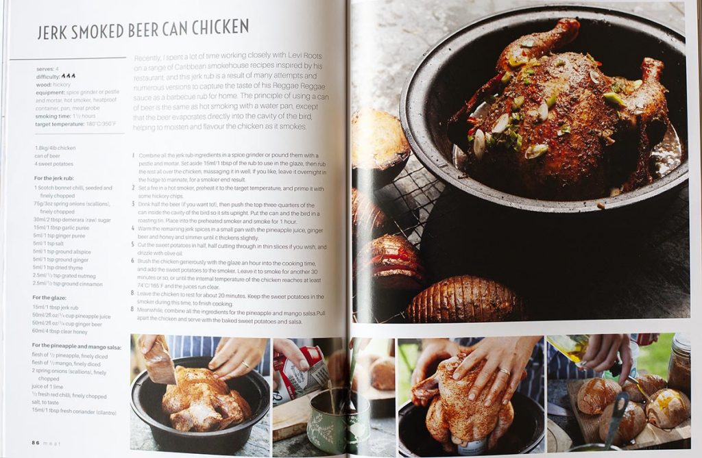 Smoked food cook book by James Strawbridge and photoshoot – Food and commercial photographer in Cornwall.