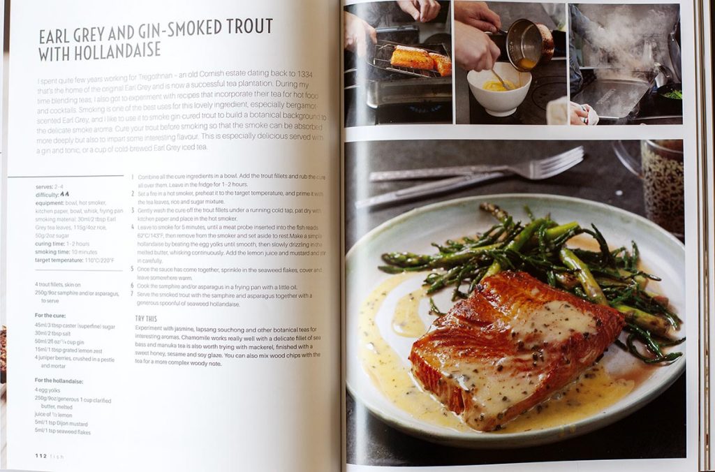 Smoked food cook book by James Strawbridge and photoshoot – Food and commercial photographer in Cornwall.