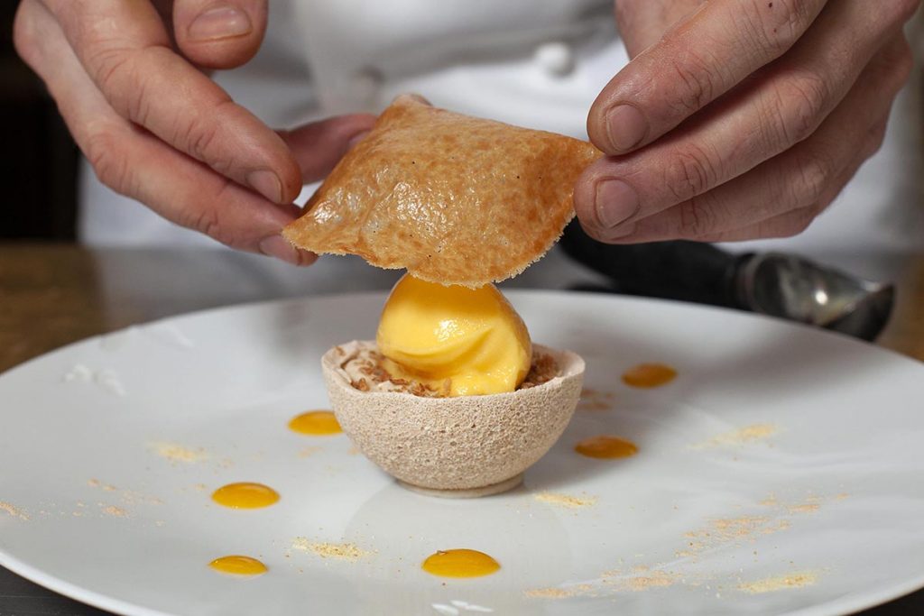 Chef James Wilkins at Wilks Restaurant Bristol Yuzu masterclass