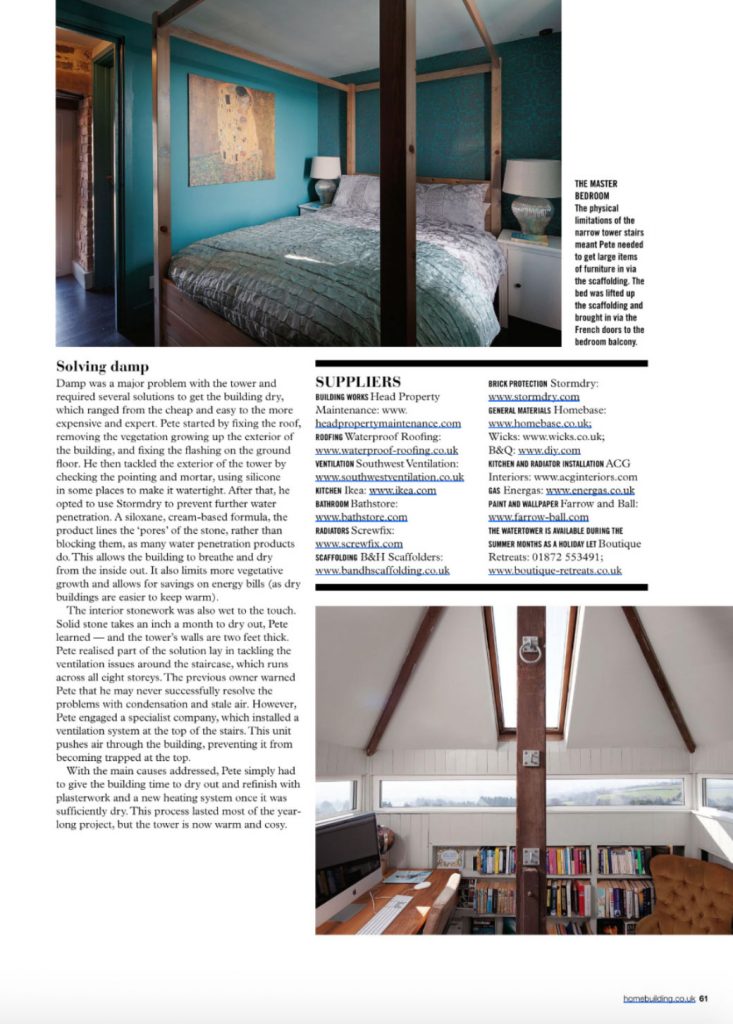 Tearsheet – Interiors photographer in Cornwall – Cornwall Architecture Photography