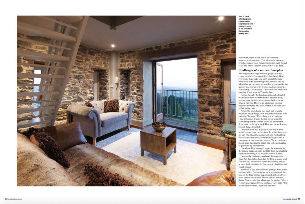 Tearsheet – Interiors photographer in Cornwall – Cornwall Architecture Photography