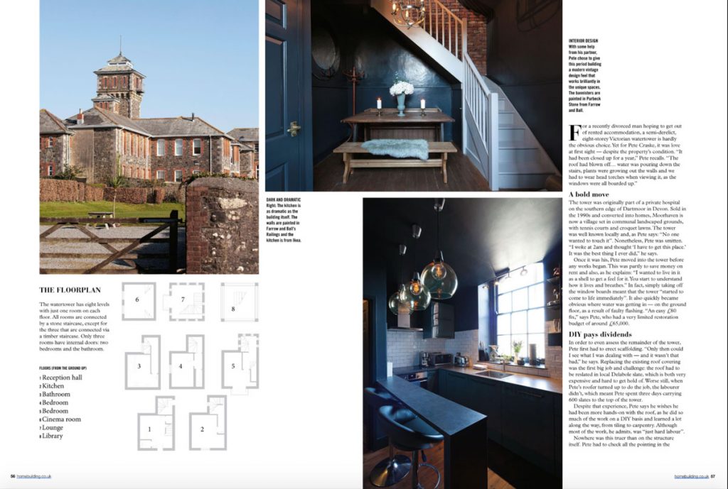 Tearsheet – Interiors photographer in Cornwall – Cornwall Architecture Photography