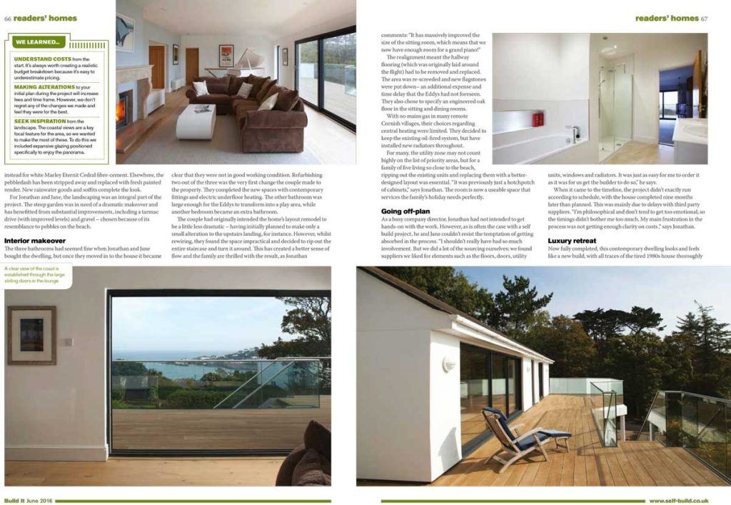 Tearsheet – Interiors photographer in Cornwall – Cornwall Architecture Photography