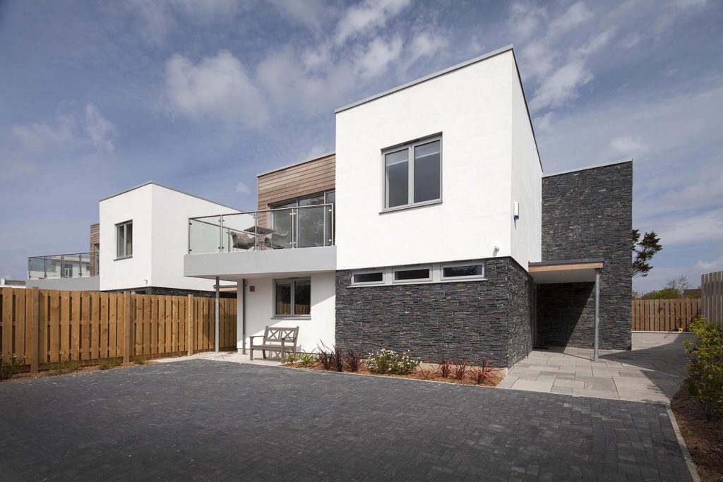 Exterior of house – architecture photographer in Cornwall