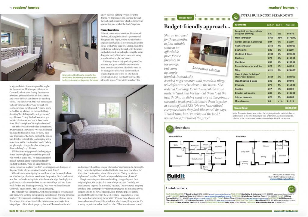 Tearsheet – Interiors photographer in Cornwall – Cornwall Architecture Photography