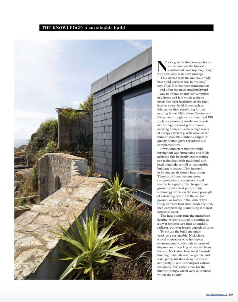 Tearsheet – Interiors photographer in Cornwall – Cornwall Architecture Photography