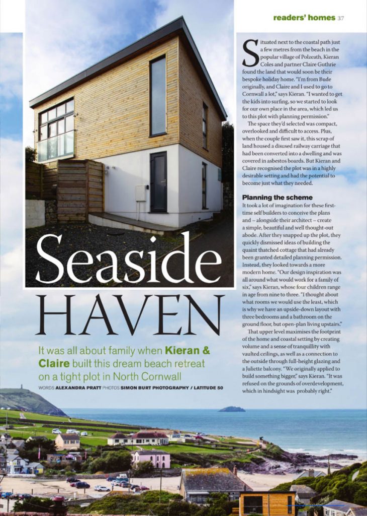 Tearsheet – Interiors photographer in Cornwall – Cornwall Architecture Photography
