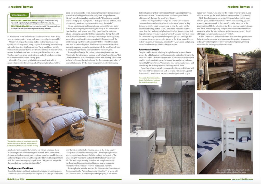 Tearsheet – Interiors photographer in Cornwall – Cornwall Architecture Photography