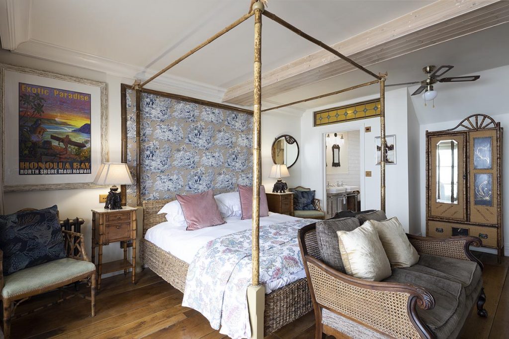 Four poster bed – Interior Photography in Cornwall
