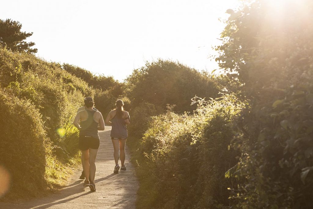 Family walk – Commercial Photography Cornwall