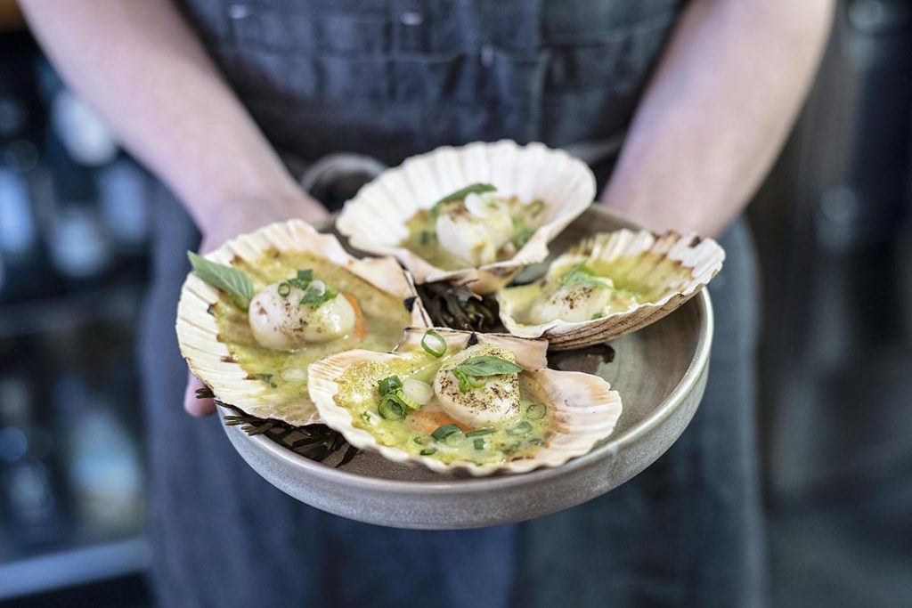 Seafood to be served – Cornwall Food and Drink Photography