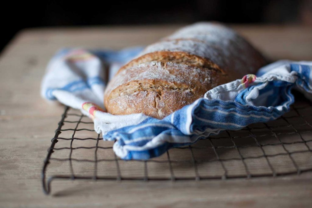Fresh loaf – Food photography in Cornwall