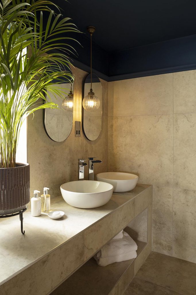 Talland Bay Hotel bungalow and bedroom interiors