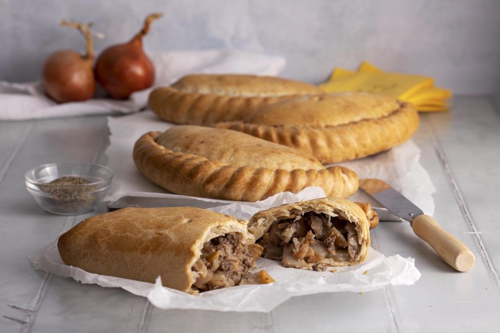 Pasties and pies for Rowes Bakery, Penryn, Cornwall