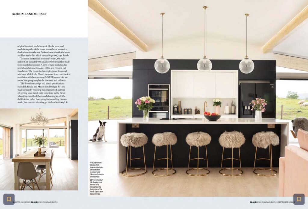Amelia Taylor Barn conversion Somerset for Grand Designs mag